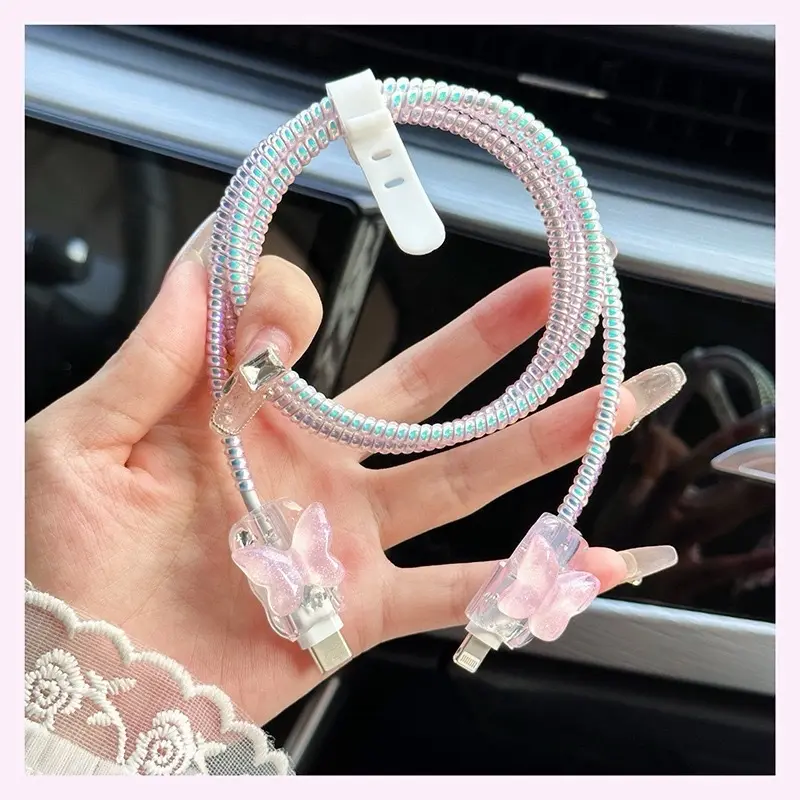 CABLE PINK BUTTERFLY