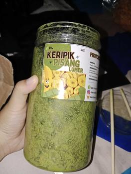 Product Review of Keripik pisang lumer toples 1000ml (350gram)  keripik & camilan isi  pisang from A**g 1
