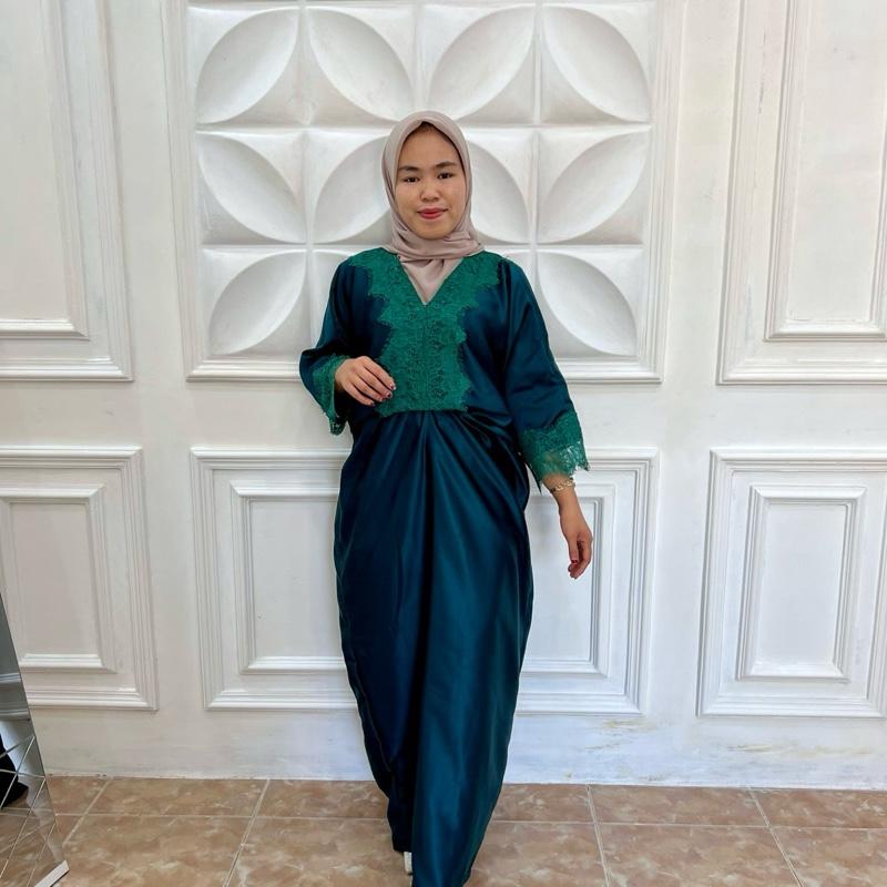 Kalila Kaftan Raya Series Kaftan Satin Lebaran Termurahh - Wanita Casual 8