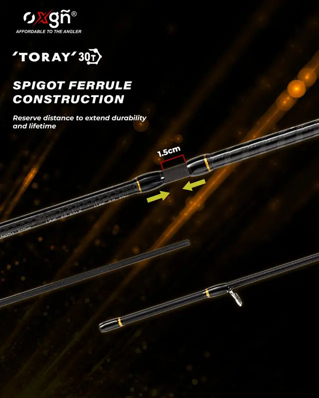 JORAN PANCING OXGN X FORCE TRAVEL ROD UL 704 2-6LB | 4-10LB | JORAN TRAVEL ROD SPINNING BAIT CASTING 5
