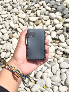 Leather Sleeve Dot Aio V2 Full Hitam Basic Case