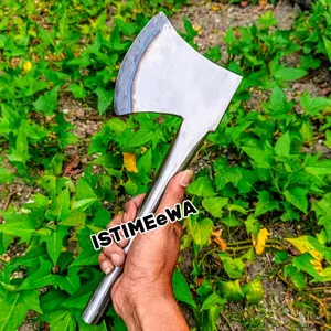 Super Premium Kapak Baja Per Fuso Gagang Besi - Kapak Tebal Cacah Tulang Sapi Dan Pemotong Kayu