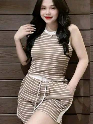 Sét bộ thun tăm áo cộc quần đùi mềm mại co giãn 4 chiều legging đồ nữ girl phố quanao 2025 set sang chảnh