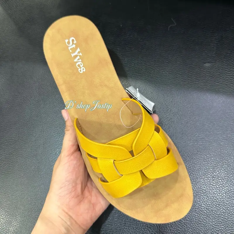 ST.YVES FQ183 Sandal Slop Model Anyam 2 By Dept Store 3