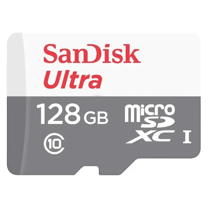SanDisk Ultra 100MBps microSDXC Card Class 10 - 128GB - QUNR 3