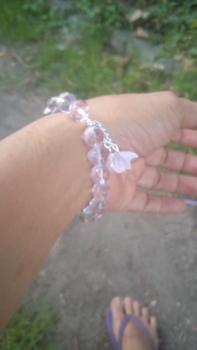 Product Review of Gelang Mutiara Kaca Bracelets - Free Ongkir, Custom Sesi Live from s**a 0
