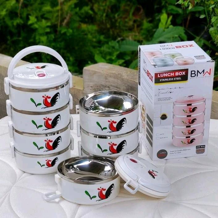 rantang ayam jago 4 susun Stainless Simple 2
