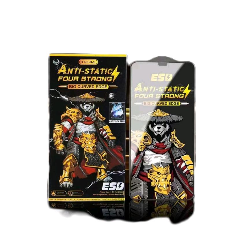 Tempered Glass Bening ESD PANDA Anti Static For oppo A77s A15 A16 A17 A17k A18 A38 A5s A3s A1k Layar Protector Lcd 5