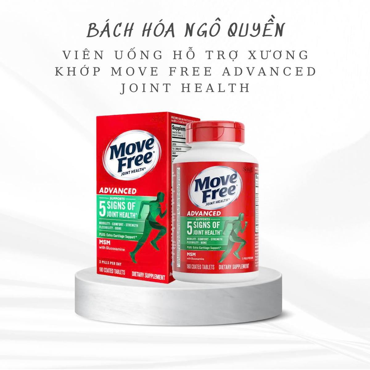 Viên Uống Hỗ Trợ Xương Khớp Move Free Advanced Joint Health