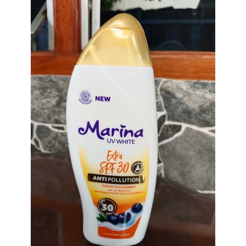 Marina Hand Body Lotion UV White Extra SPF30 185ml 1