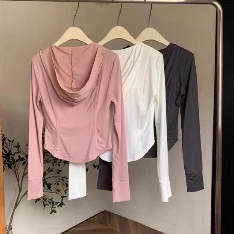 Áo Chống Nắng Nữ, Áo Khoác Chống Nắng Chống Tia Cực Tím UPF 50+ Chất Lụa Băng Ôm Body