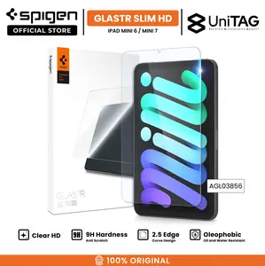 SPIGEN Tempered Glass for iPad Mini 7/6 8.3 inch 2024 Glas tR SLIM Clear HD Anti Gores Screen Protector for