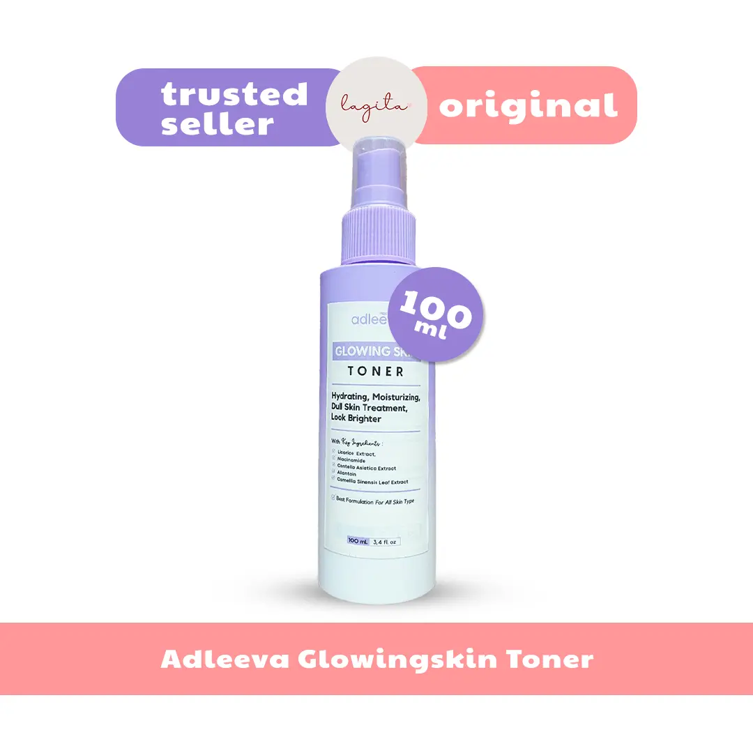 Adleeva Skincare Glowing Skin Toner Melembabkan Anti Kusam dan Jerawat 100ml