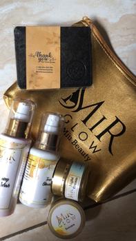 Product Review of MIR GLOW SKINCARE BASIC WHITENING free GIFT RANDOM Wajah Pencerah  Aging Perawatan Pelembab Facial Hitam Muka from r**r 0