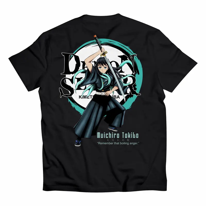 Kaos Muichiro Tokito Demon Slayer 0020 Katun 24s Baju Anime Jepang T-Shirt Anime Manga Friend Cloth Premium Distro Katun Lokal Nyaman Pria Standar Keren Combed Cowok Bandung Soft Mini Stiker 0