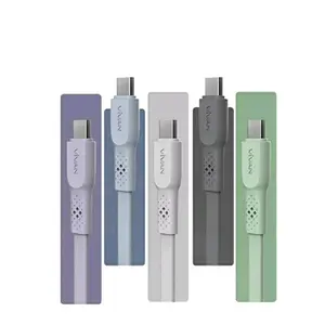 Kabel Data Vivan CSM100 Kabel Data Fast Charger 2.4A USB Micro | USB Fot Lightning Cable