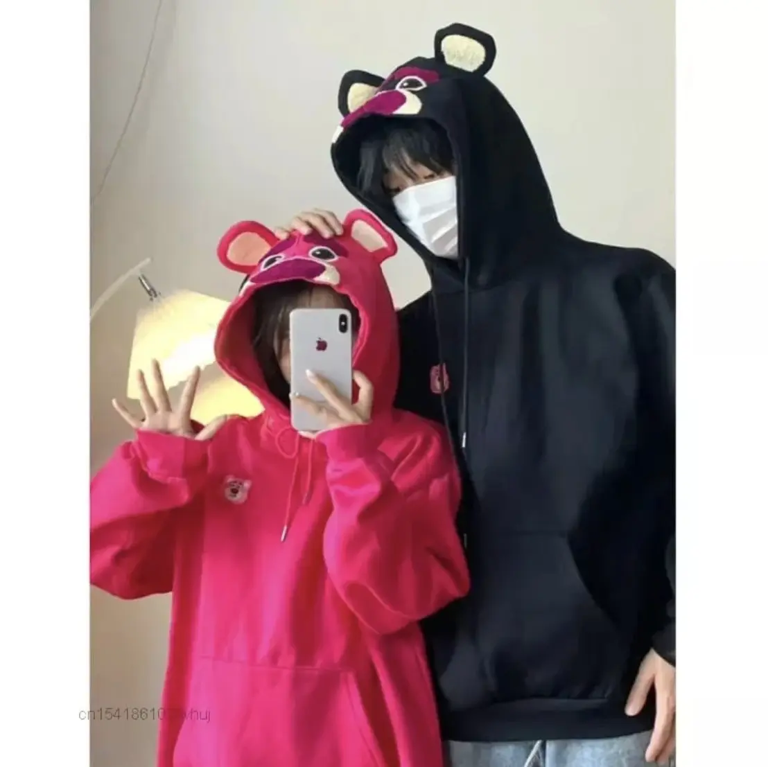 SWEATER HOODIE LOTSO CUTE Fleece Unisex