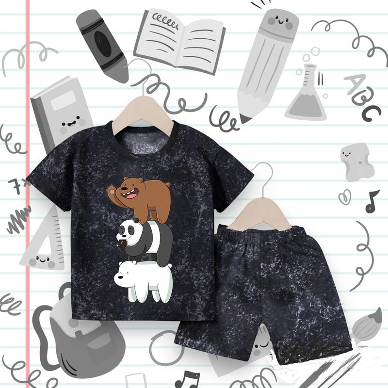 Product Introduction of PROMO 4.4 Stelan Anak Bayi Baby Perempuan Laki Laki Usia 0-4 Tahun / Fashion Set Pendek Premium Wash 26