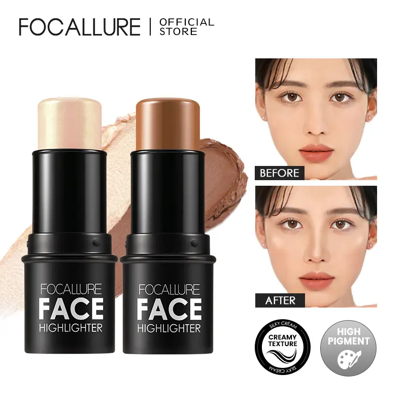 Bút đánh dấu FOCALLURE / kem tạo đường viền với 4 sắc thái tùy chọn, 6g