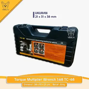 Kunci Roda Truck Impact Torque Multiplier Wrench 1:68 TC68 6800 - TANPA KAYU