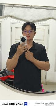 Product Review of Polo Motion Knit - All In Chris Putra - Premium Mango Knit T-Shirt Pria Oversize Baju Knit Pria Casual Comfortable from D**s 2