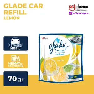 Glade Car Pengharum Mobil Refill 70Gr