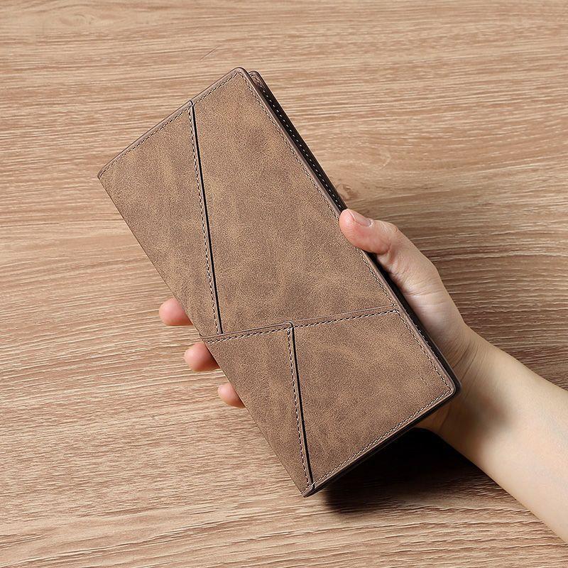 Túi ví dài nam thời trang đa năng, phong cách kinh doanh lịch lãm