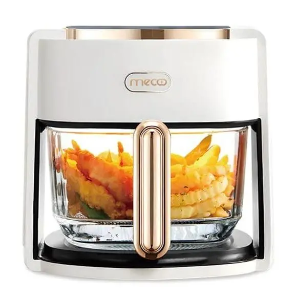 Mecoo - Air Fryer TRANSPARAN Digital 650 Low Watt 5L SNI Hemat Listrik & Anti Jeglek Mesin Penggorengan Tanpa Minyak... MECOO