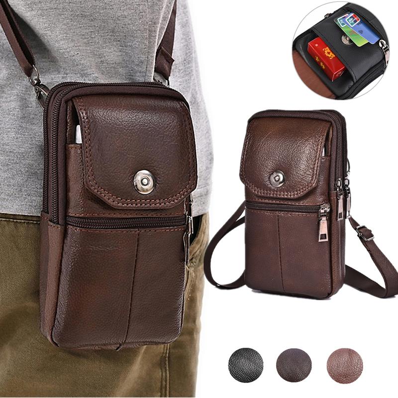 Túi Đeo Vai Du Lịch Cho Nam, Ví Đeo Chéo Đựng Điện Thoại Di Động, Túi Đeo Thắt Lưng, túi Messenger Nhỏ