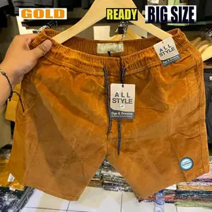 Celana Pendek Distro Corduroy REAL PICT Ready BIG SIZE Pantai Nyaman Shorts Pants Pria Dewasa Outfit Santai Regular Surfing Cowok Keren