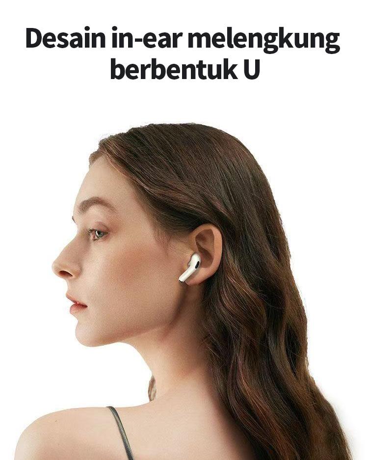 Lenovo thinkplus New Air Pro Earphone Bluetooth Nirkabel Sejati Headphone Suara HiFi Latensi Rendah Pengurangan Kebisingan Earbud untuk iPhone Android