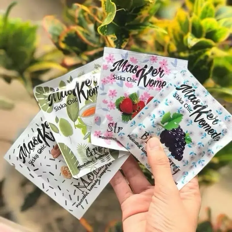 Paket 4pcs Masker komedo siskachic/ampuh mengangkat komedo membandel bpom