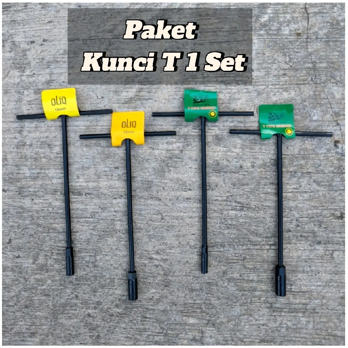KUNCI T SET KUNCI SHOCK PAKET KUNCI T 1 SET UNTUK BENGKEL
