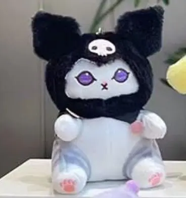 Gantungan Kunci Boneka Mofusan Kucing Cat Bando Sanrio Lucu Keychain Plush Bagcharm Ganci Lucu Gantungan Hiasan Tas Unik 6