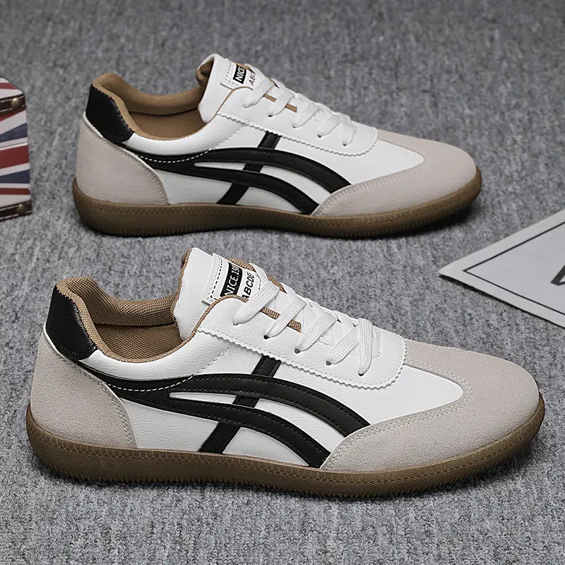 Giày sneaker nam LAKINTA giày thể thao nam đế cao su nguyên khối GA52