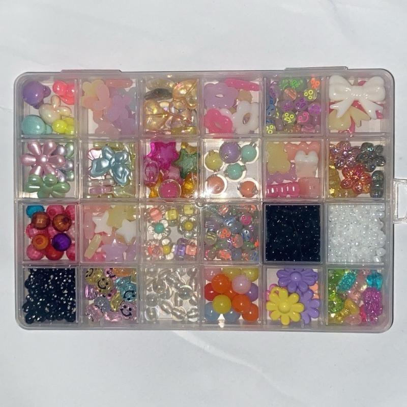 SET 1 BOX MANIK MANIK AKSESORIS UNTUK GELANG STRAP HP DLL 0