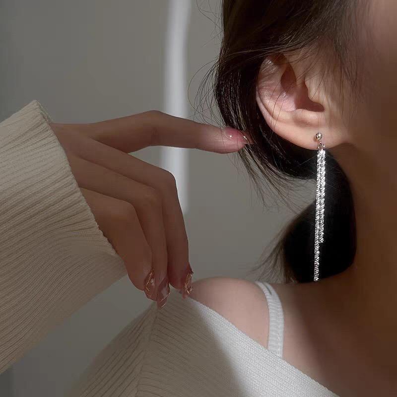 Anting Eyori Macca 925 Sterling Silver Tassel Perak Anti Karat Lapis Emas 14K 0