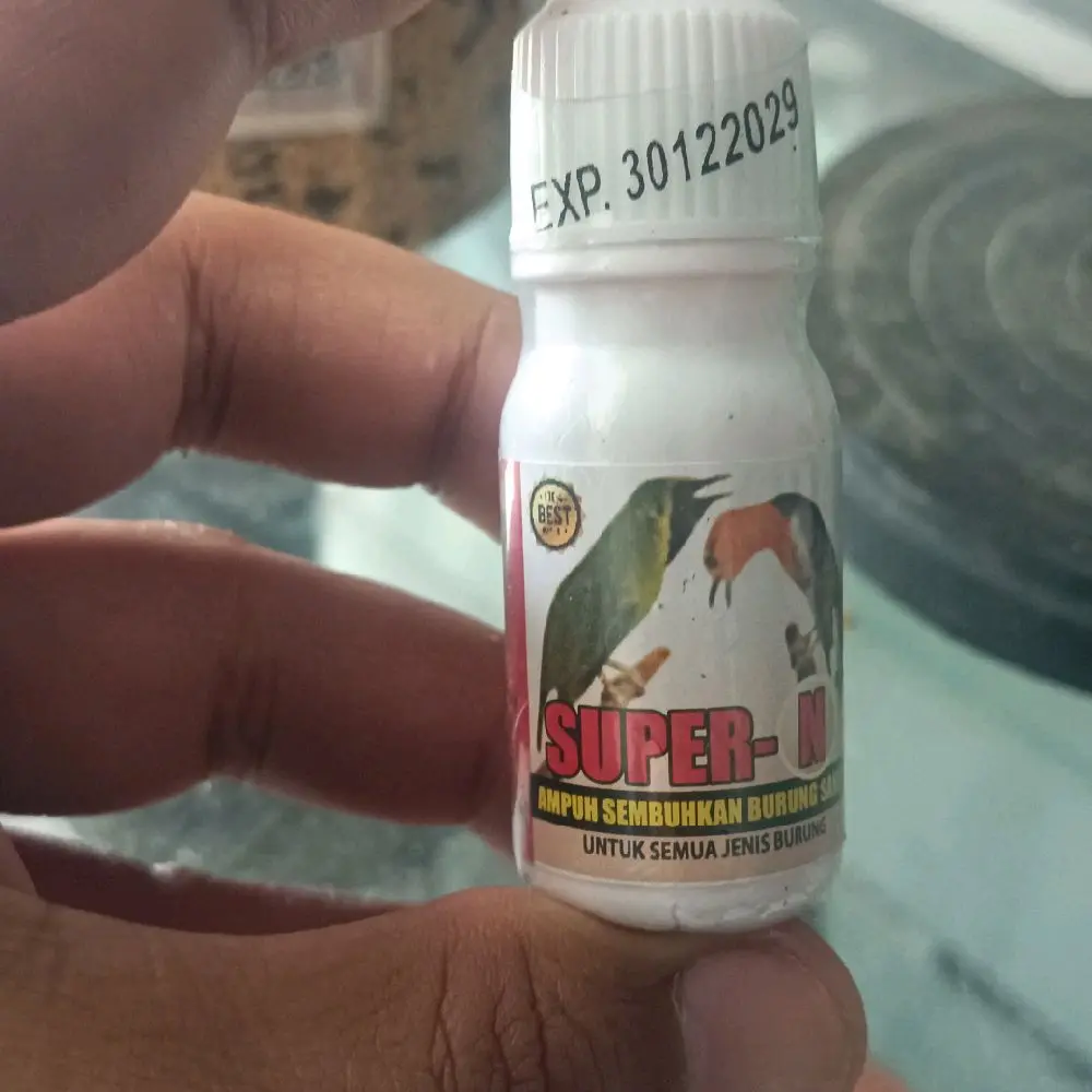 Super-N Ampoule Sembuhkan Burung untuk Semua Jenis Burung Exp 30122029