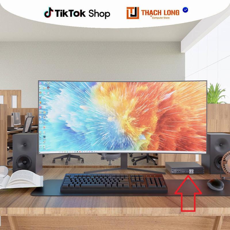 Mini PC 7060 Micro-Core i5-8500T Ram DDR4 8 16 32GB SSD 128 256GB 512GB tích hợp sẵn Wifi AC 2.4 + 5Ghz và Bluetooth - Windows bản quyền 10 11 Pro