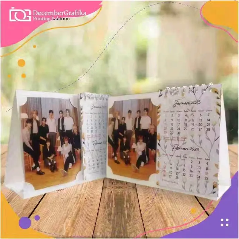 Souvenir /Undangan Kalender Meja Bingkai Besar 2