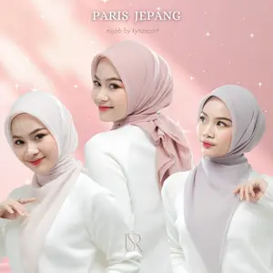 Hijab Segiempat Paris Japan Original - Hijab by kyta