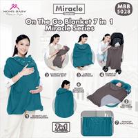 Gambar MOM'S BABY On The Go Blanket 7 in 1 Miracle Series MBB5028 - Abu dari Dialogue Group Store Kota Bandung 2 Tokopedia