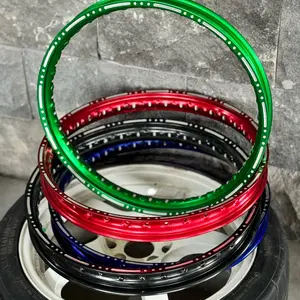 VELG ROSSI RING 17 120 140 160 WARNA PURLE RED BLACK BLUE GREEN BUBUT MILLING