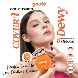 Goute Cushion Cover 4 Dewy - Flawless Minim Oksidasi & Ringan Long Lasting Goucushion