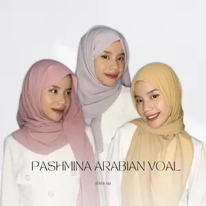 Arabian Voile Shawl | Hijab Pashmina Arabian Voal Dubai Shawl
