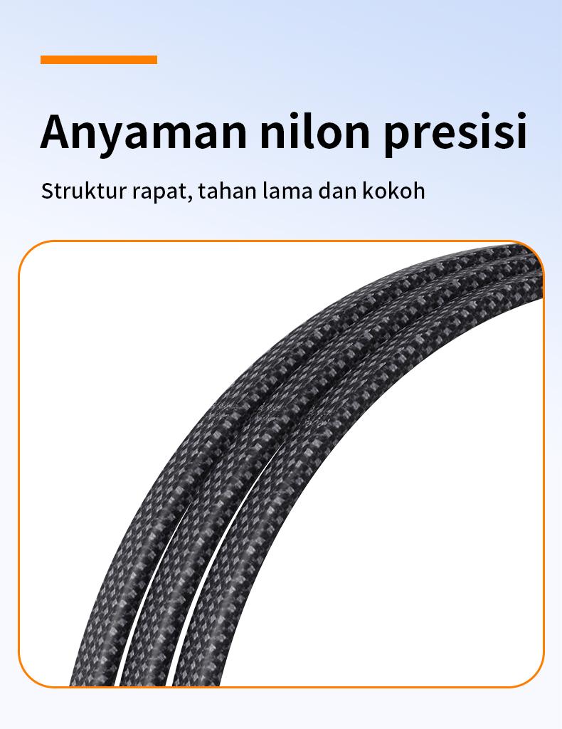 TRANYOO Kabel Data 65W Type-C ke Type-C / 30W Lightning(iPhone), desain siku 90°, cocok untuk iPhone, Samsung, OPPO, VIVO, Xiaomi, POCO, realme, Infinix & Android. Konektor emas, panjang 1,2m, cocok untuk ponsel & tablet, model CC-3.