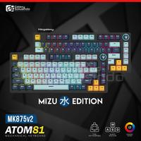Gambar Fantech MK875 V2 ATOM81 RGB 75% Wired Mechanical Gaming Keyboard - Blue Navy / Navy Blue - Taro Switch / Rosie Switch - Navy Blue, Taro Switch dari Gasol WTC Surabaya Kota Surabaya 1 Tokopedia