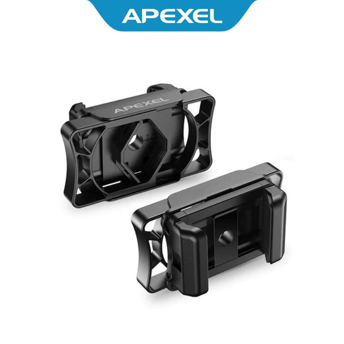 Gambar APEXEL Smartphone Adapter for Telescope Microscope Binocular 95mm - APL-F002 dari Apexel Indonesia Kota Administrasi Jakarta Barat Tokopedia