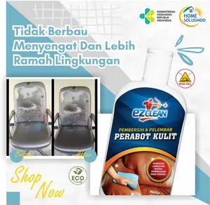EZCLEAN Leather Cleaner Pembersih Pelembab Tas Kulit, Sofa, Jok Mobil Pembersih Jamur Bahan Kulit