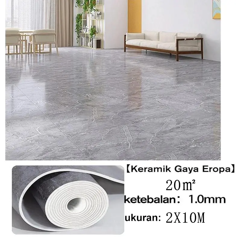 Tekstur batu abu-abu-2X10M【20M²】